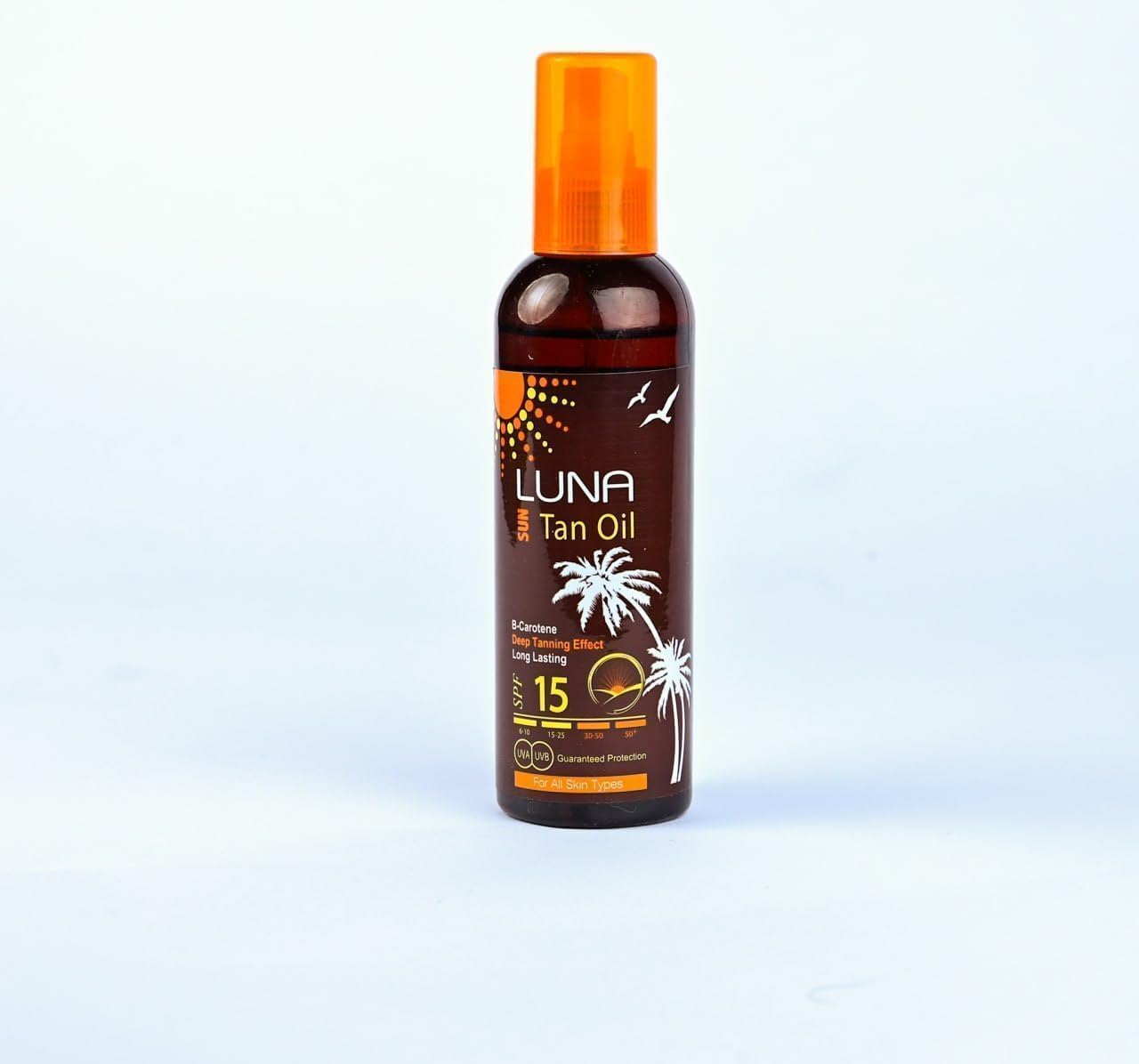 Luna Tanning oil spf 15/200 ml spray : Buy Online at Best Price in KSA -  Souq is now Amazon.sa: Beauty