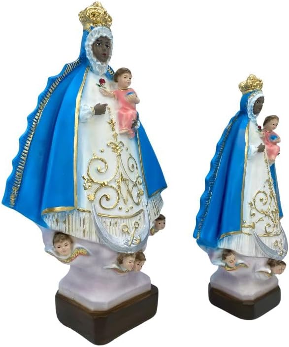 Miniatura 3 de THE FAITH GIFT SHOP Nuestra Señora de Regla - Pintada a mano en Italia - Nuestra Colección Toscana -  Virgen De Regla 9"