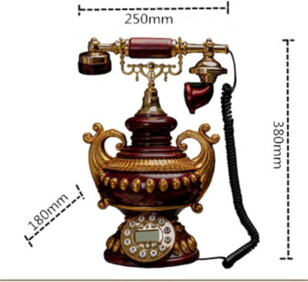 European Retro Telephone 's Lamp Antique Home Fashion Wired Landline Living Room Decorative Personality Ornaments