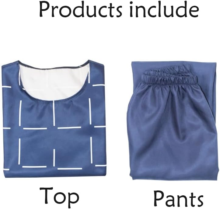 Blue Cosplay Costume Outfit Full Set Halloween Uniform Suit - Image 5