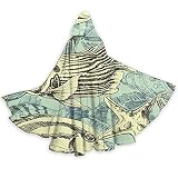 Nautilus Molusk Starfish - Capa larga para adultos, hombres, con capucha, para Halloween, Navidad, Halloween, cosplay