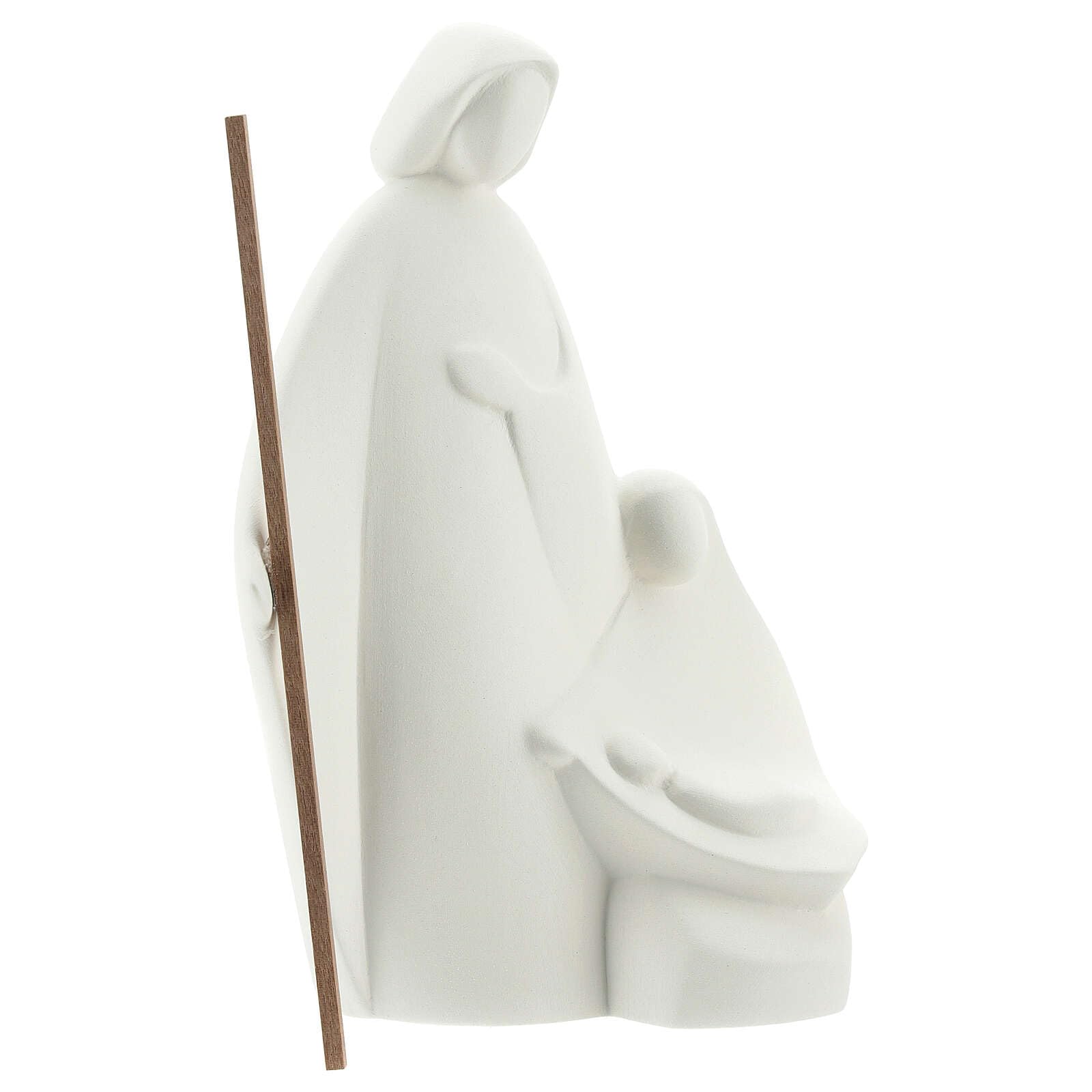 Holyart Nacimiento: Sagrada Familia Nives 15 cm Cerámica Centro Ave