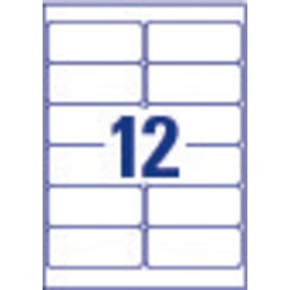 AVERY/Zweckform étiquettes résistantes aux intempéries Contenu: 240 étiquettes avec bord tout autour, 99,1 x 42,3mm