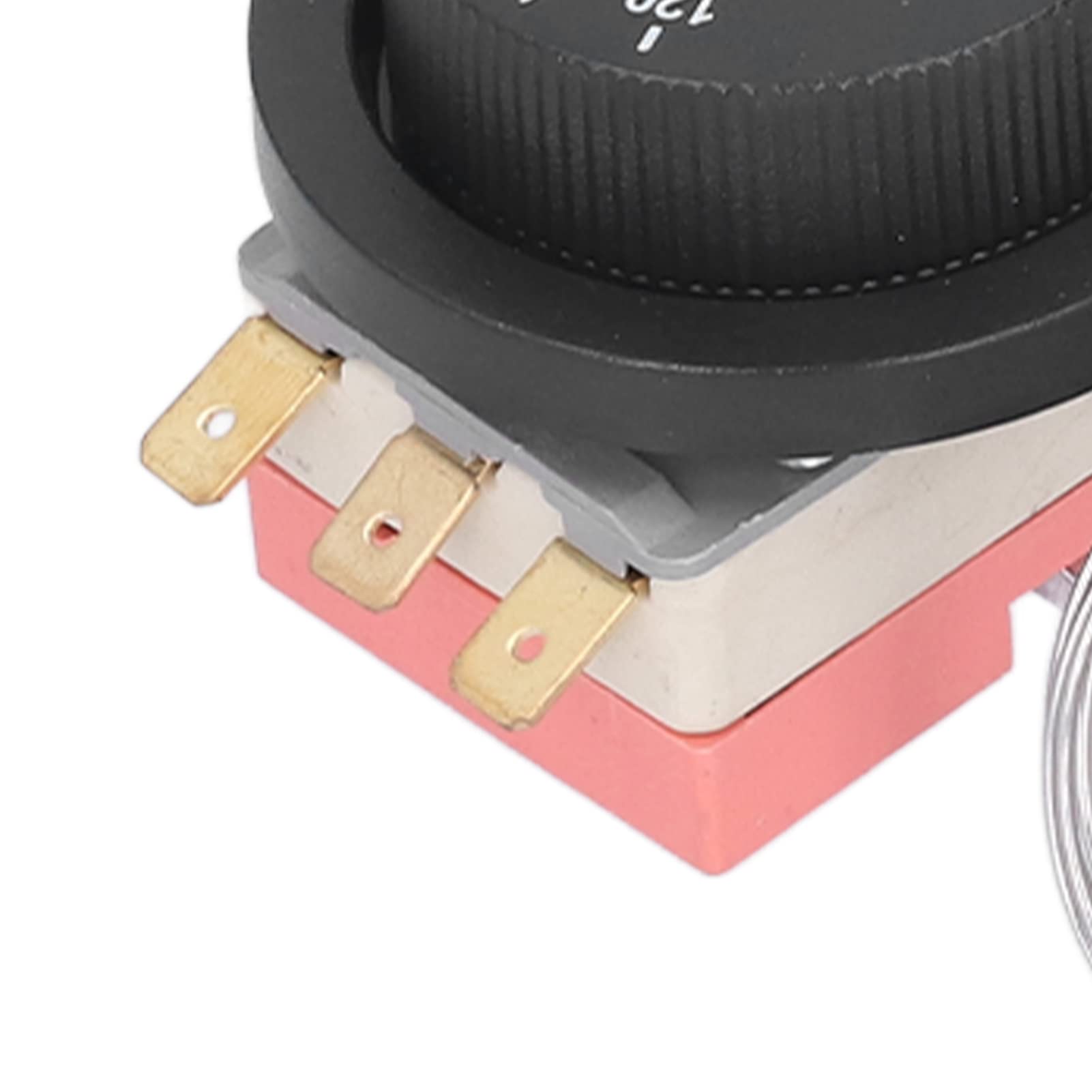 Kit sonda di controllo della temperatura con interruttore termostato ventilatore elettrico elettrico regolabile in ABS con interruttore termostato a 3 pin Design kit sonda di controllo della