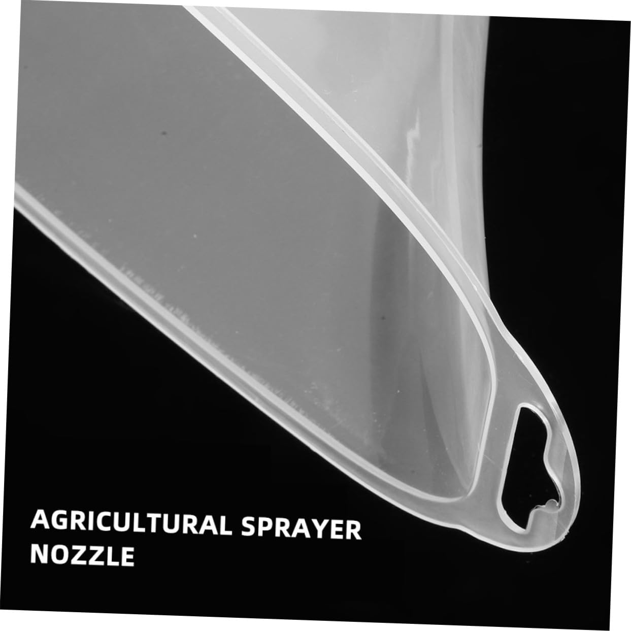 Ugello di Irrorazione Agricola in Plastica con Copertura Antivento | 3 Pezzi, Nebulizzazione a Ventaglio Uniforme, Prestazioni di Atomizzazione Robuste, Adatto per Farm e Lawn