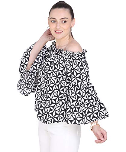 Image of OOMPH! Women's Crepe Off Shoulder Top