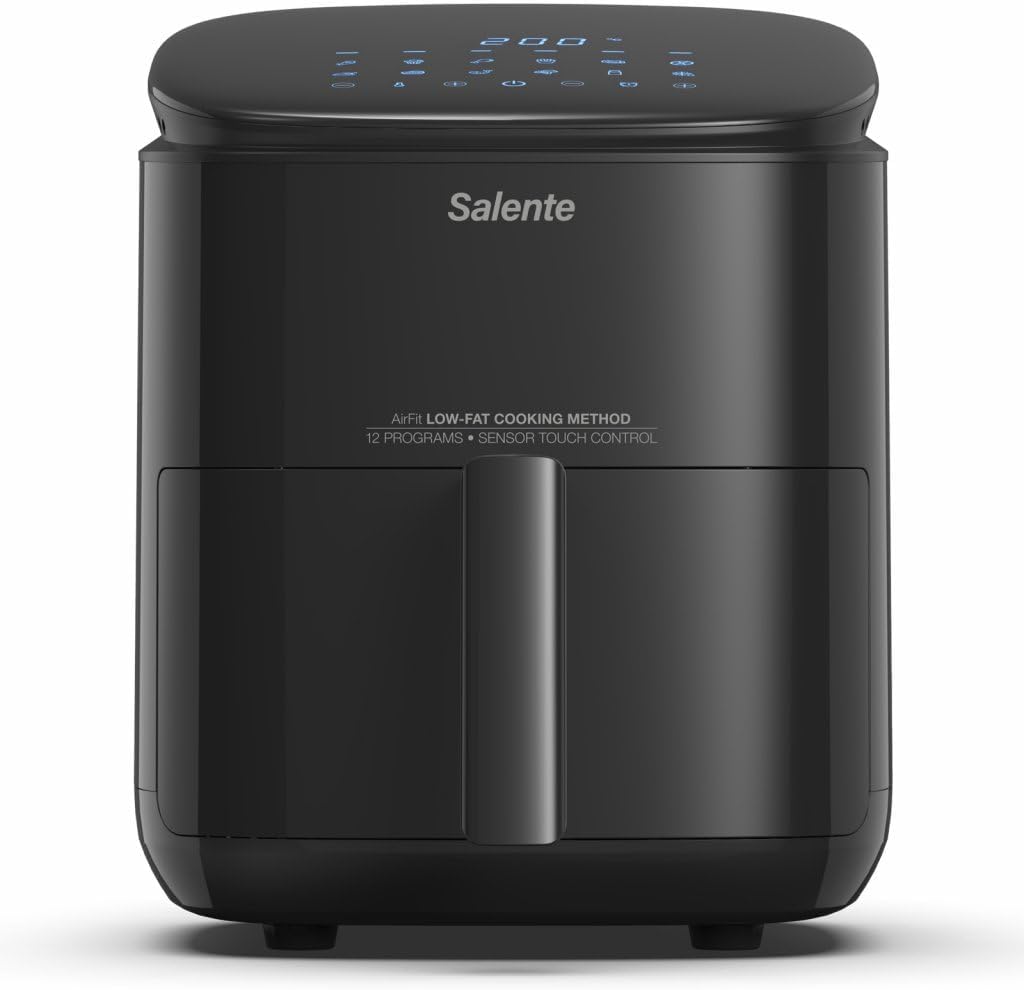 Salente AirFit Air Fryer with drawer slightly open