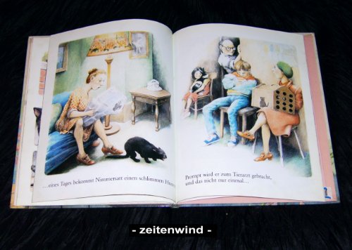 Schwarzer Kater Nimmersatt