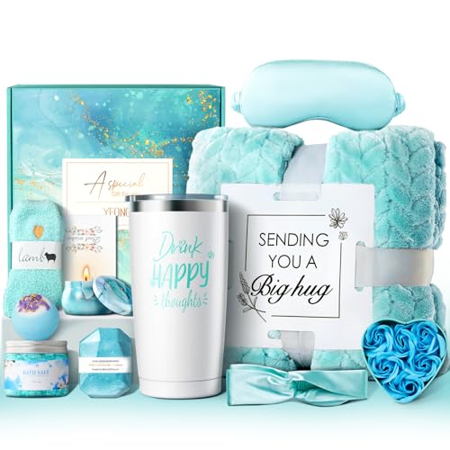 YFONG Gift Baskets for Women, 12PCS Get Well Gifts for