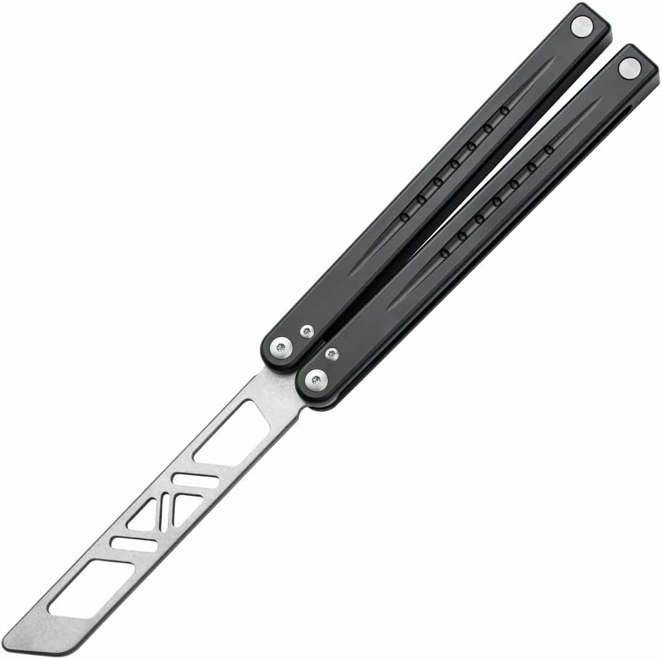 KEEDAS Integrated Forging Bushing System, T6061 Aluminum Integral Channel Handle, Excellent Grip, Pretty Solid, Best Balance and Inertia (Black-1)