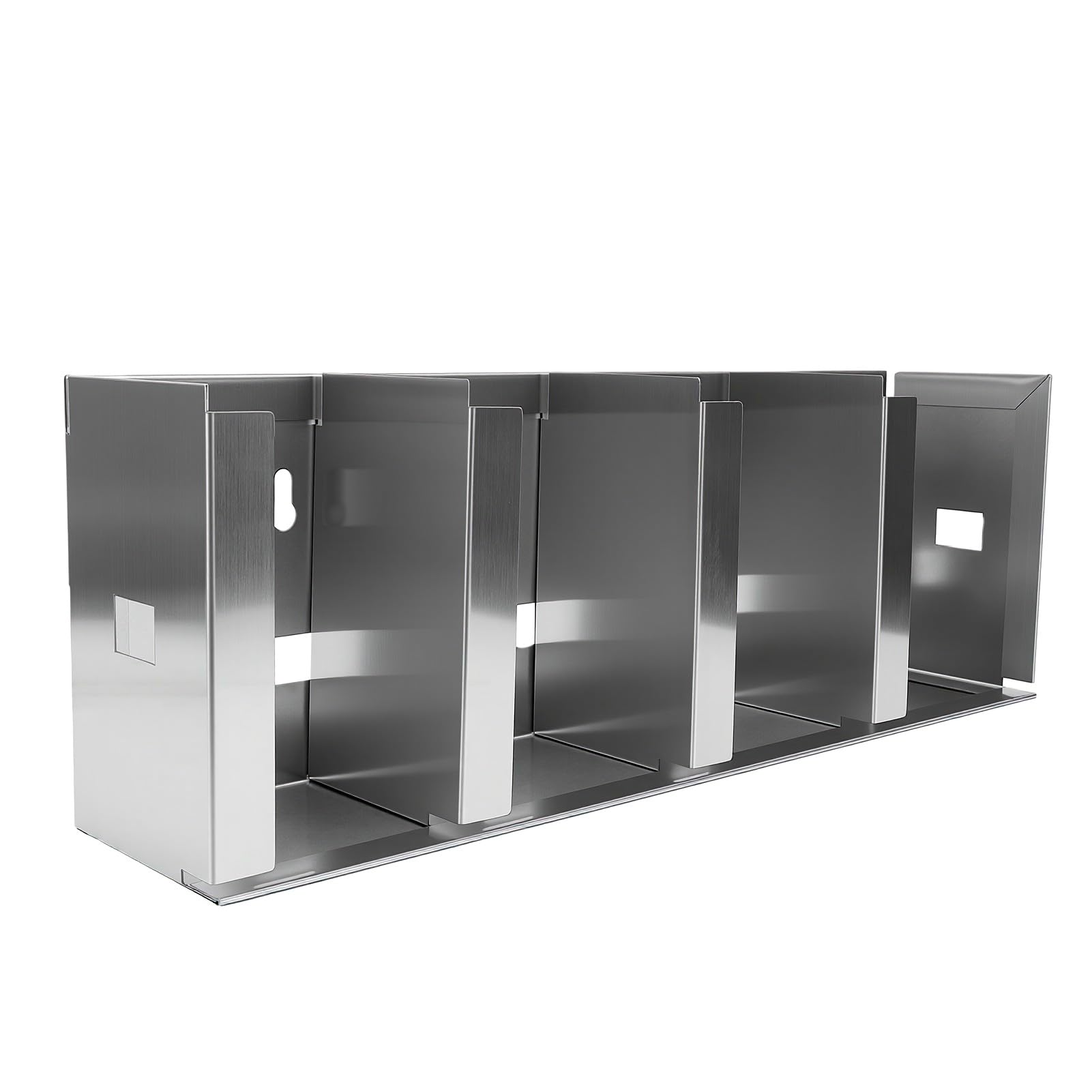 Deckelhalter aus Edelstahl, Tassen Deckel Organizer mit (4 | Hergestellt aus 304-Edelstahl, Passend für Küche, Deckel, Leicht zu Reinigen