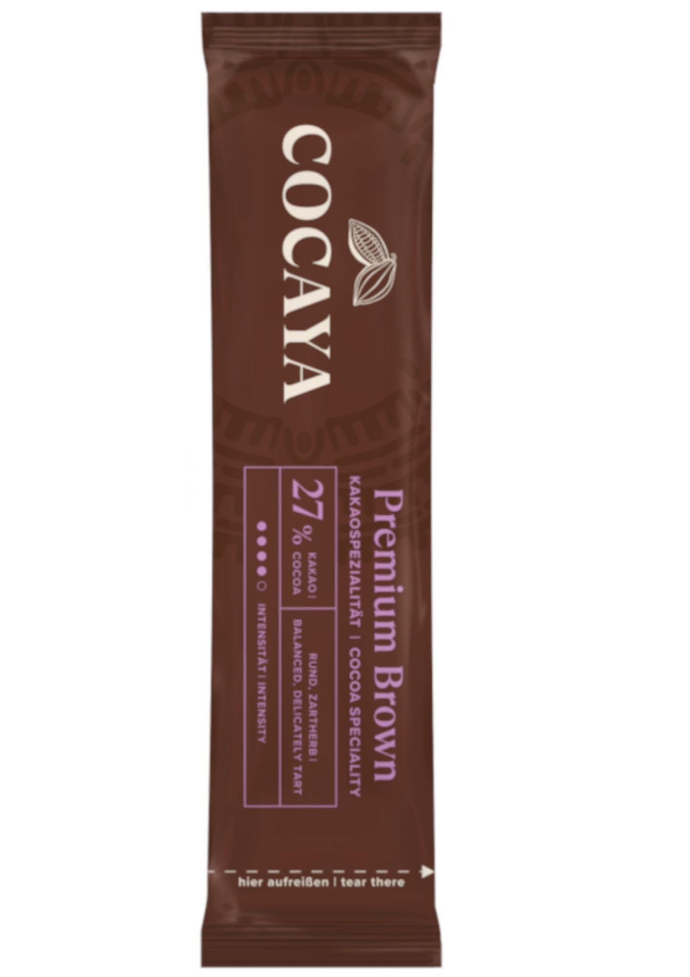 Darboven Cocaya Premium Brown 100 x 35g Portionssticks Kakao Trinkschokolade