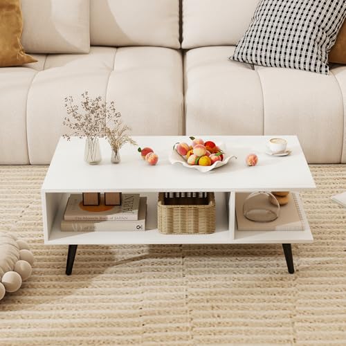 HOMGX Rectangular Coffee Table,...