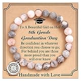 Shonyin 8th Grade Graduation Gifts for Her 2023, Compass Bracelet Middle School Grad Jewelry Gifts f