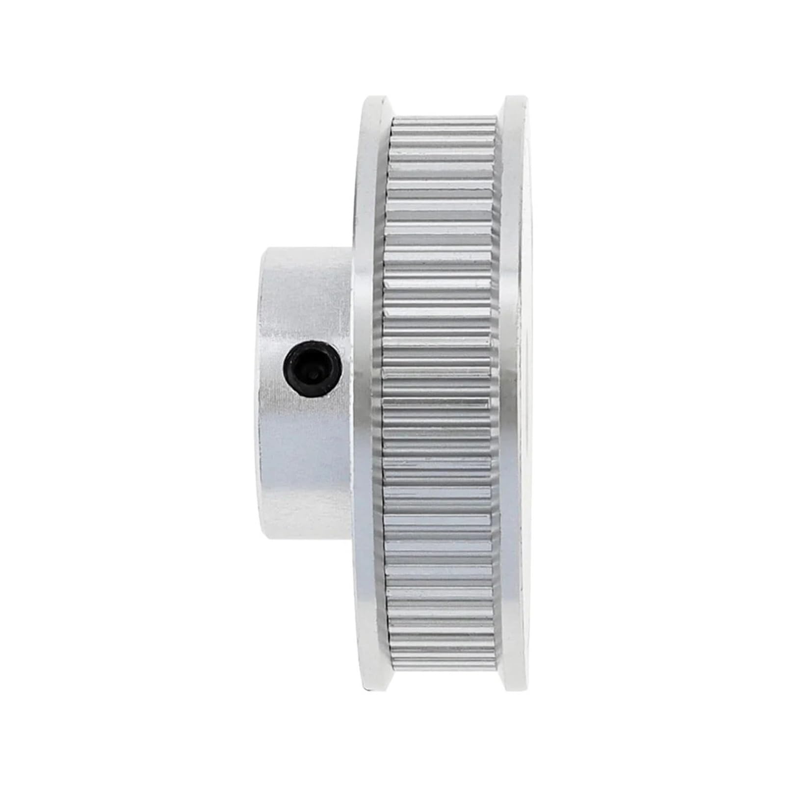 80T Zähne GT2 Zahnriemenscheibe Synchron-Radbohrung 5/6/8~18/19/25 mm Riemenbreite 6/10 mm 3D-Druckerteile zum Spannen offen 2GT Riemenscheibe (Bohrung 6,35 mm, 1 Stück Breite 10 mm)