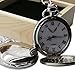 Price comparison product image Harley Davidson Logo Silver Pocket Watch Full Hunter Case in Luxury Wooden Gift Box