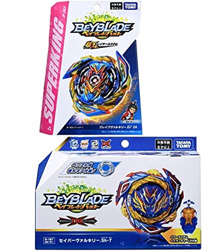 Takaratomy B-187 Starter Saber Valkyrie .Sh-7 ï¼‹ B-163 Brave Valkyrie Ev' 2A (Japan Import Shipping from Tokyo)