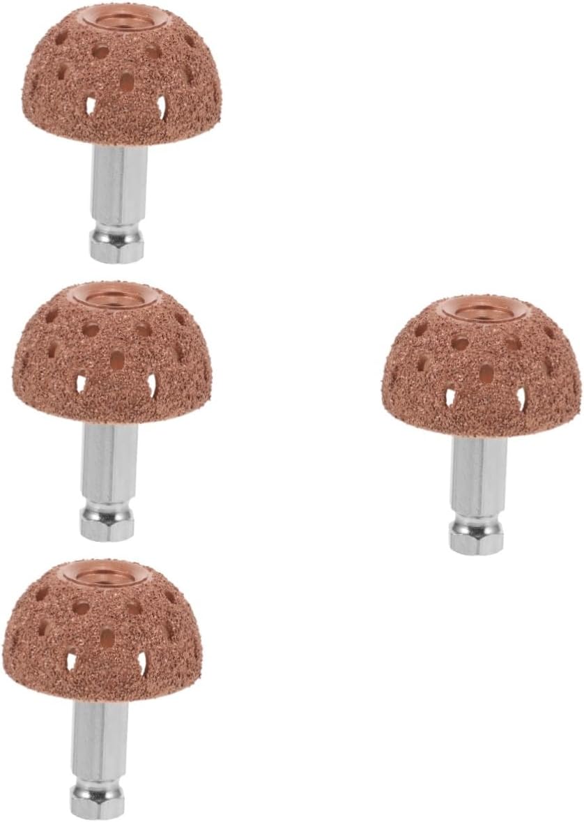 4sets Car Tire Repair Grinding Buffing Wheel Kit with Linking Rod for Efficient Tire Repair Coarse Polishing Tool for Auto Shops Car Maintenance