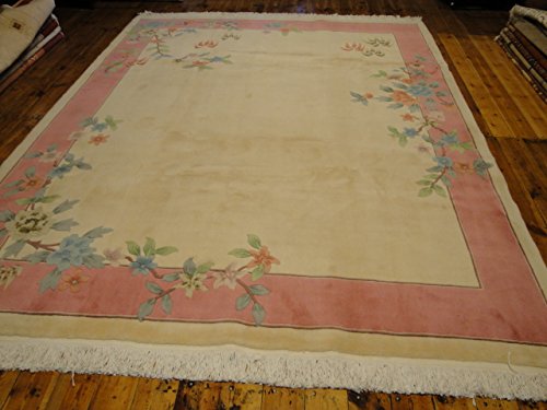 Handgeknüpfter China Orientteppich aus Schurwolle 308 x 250 cm Peking Design – Bild 4