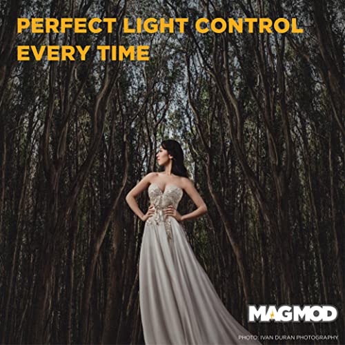 Magmod Starter Flash Kit 2 | Camera Speedlight Flash Diffuser | Magnetic Light Modifier Attachments | New And Improved Magmod Modifiers: Maggrip 2, Magsphere 2, Maggrid 2 | Superior Light Control #TOP5