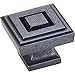 Hardware Resources 1-1/4" Cabinet Knob. Finish: Gun Metal