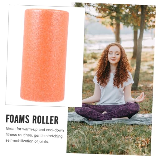 Yoga Fitness Roller Muscle Massage Column Epp Foam Roller 30x15cm Naranja para Relajación Muscular y Alivio de Espalda en Gimnasio en Casa miniatura 3