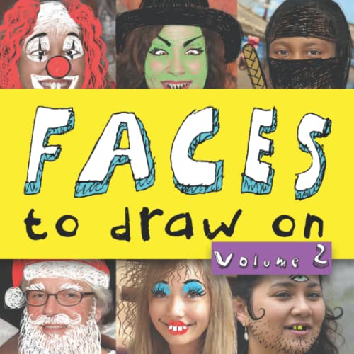  Faces to draw on: Volume 2