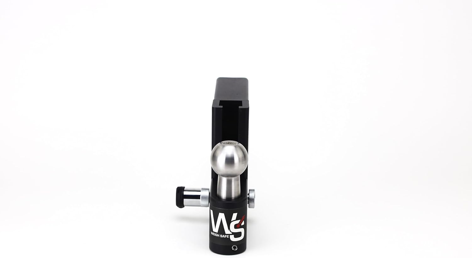 Weigh Safe Aero Hitch 6in Drop Hitch & 2in Shank (10K/12.5K GTWR) w/WS05 - Steel