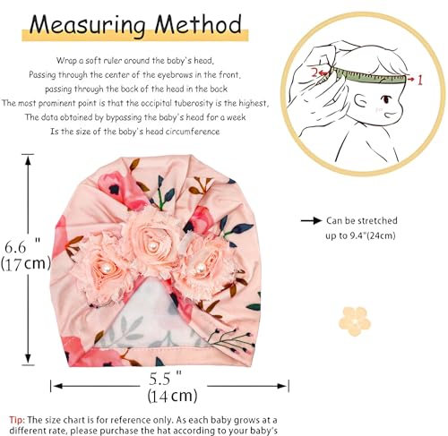 Image of ANNACREATIONS Premium Soft Bow Head Wrap Super Stretchable Headband Hair Accessories For Baby Girls