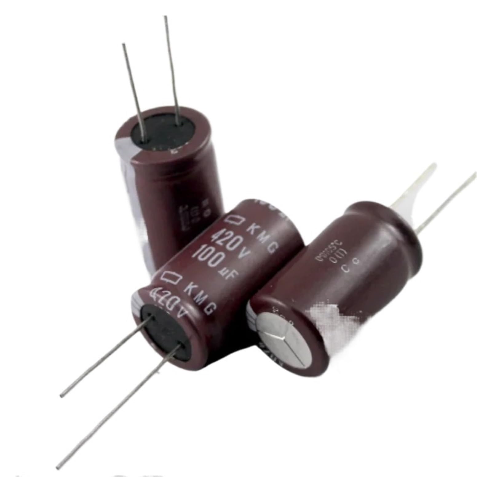 BALYDLUL 5PCS Electrolytic Capacitor 100UF 420V 18 * 30.5MM