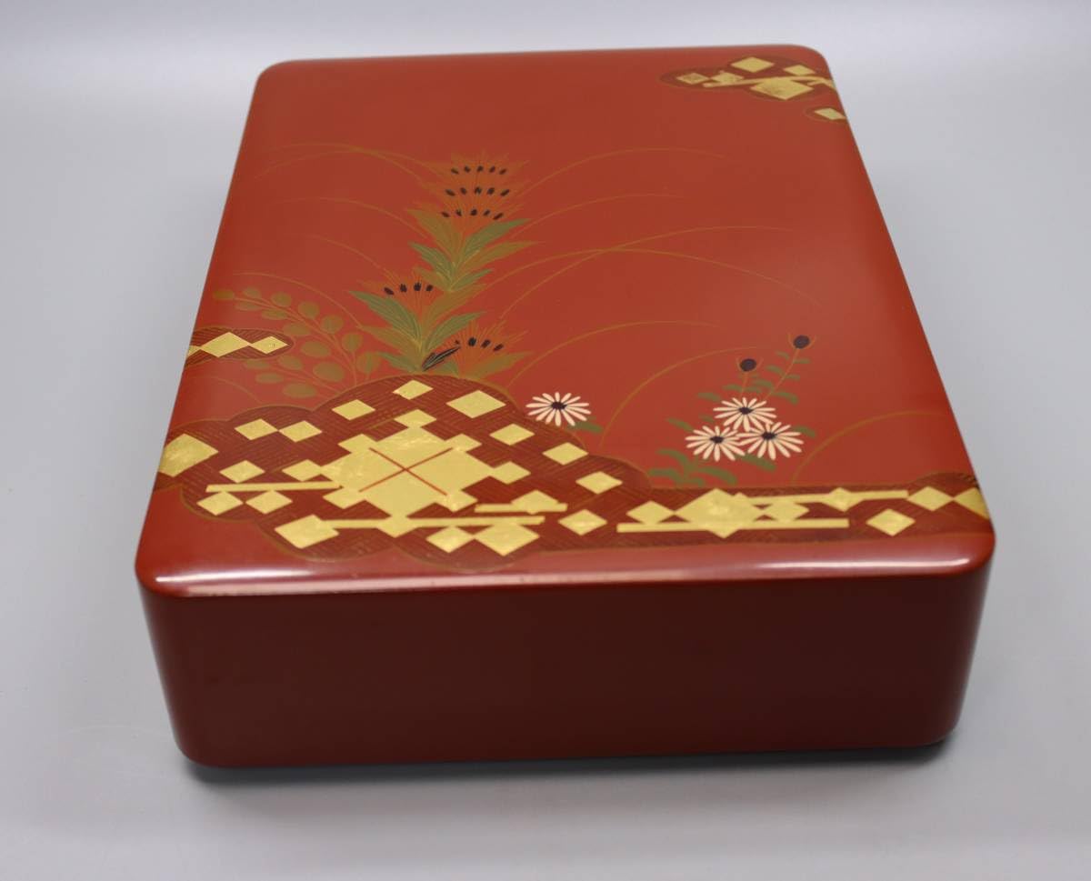 Amazon.co.jp: 天然木本漆山口県特産大内塗文箱共箱 303 : おもちゃ