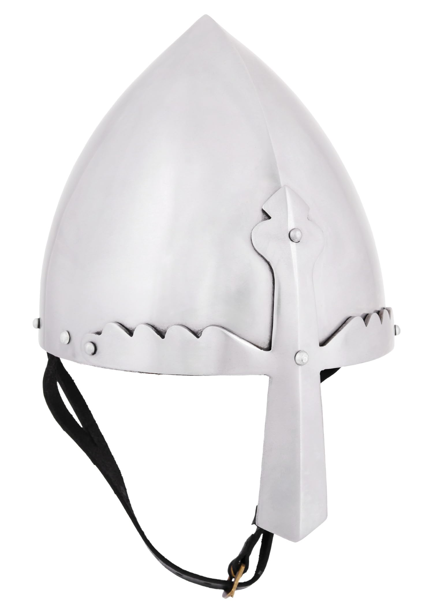 Ulfberth - Nasalhelm - St. Wencelass - Wenzelhelm - 2mm Stahl - Schaukampftauglich - Mittelalter - Reenactment - LARP