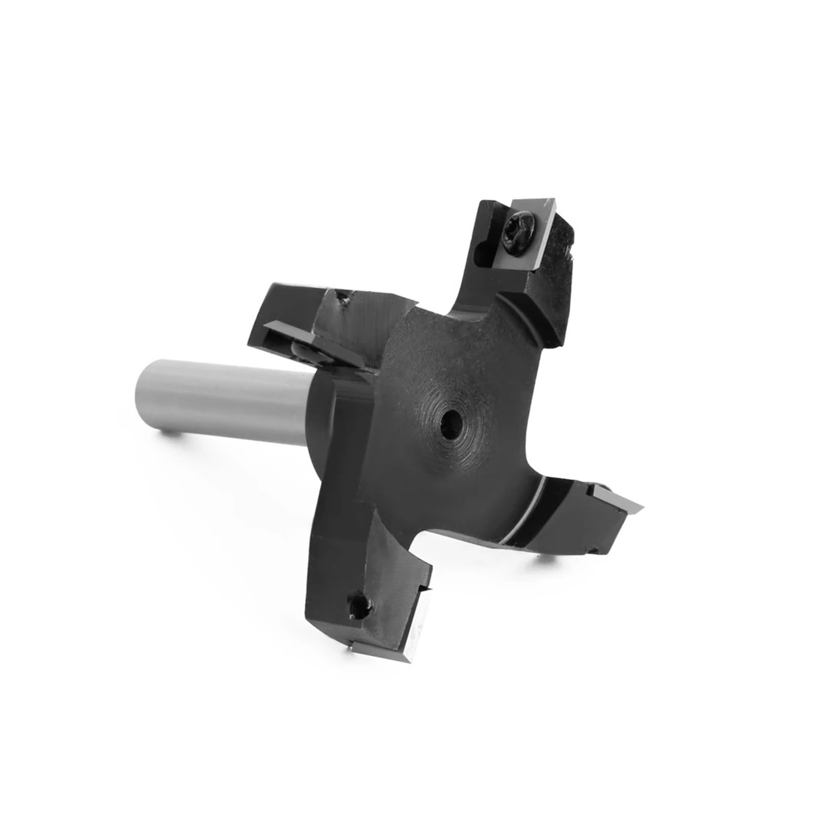 Bity routera Frez do napawania typu Spoilboard 12 mm 1/2" Chwyt Wymienne płytki do strugania Frezy czołowe Frezy czołowe typu wkładki Spoilboard CNC Frezy do napawania drewna (bit z chwytem 12 mm)(12.