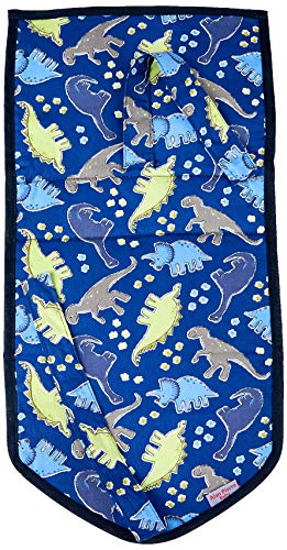 PORTA FRALDAS - DINOSSAURO AZUL MARINHO - MULTIMARCAS SEM BORDADO, Alan Pierre Baby, DINOSSAURO AZUL
