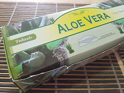 Qaromas Incense Tulasi Aloe Vera 6 x 20 Sticks