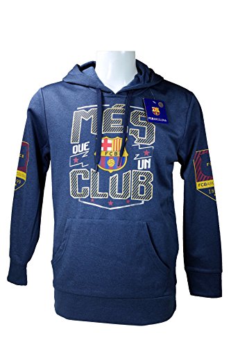 HKY Men FC Barcelona Jacket Sweatshirt Officially Licensed Soccer Hoodie Ex-Large 009