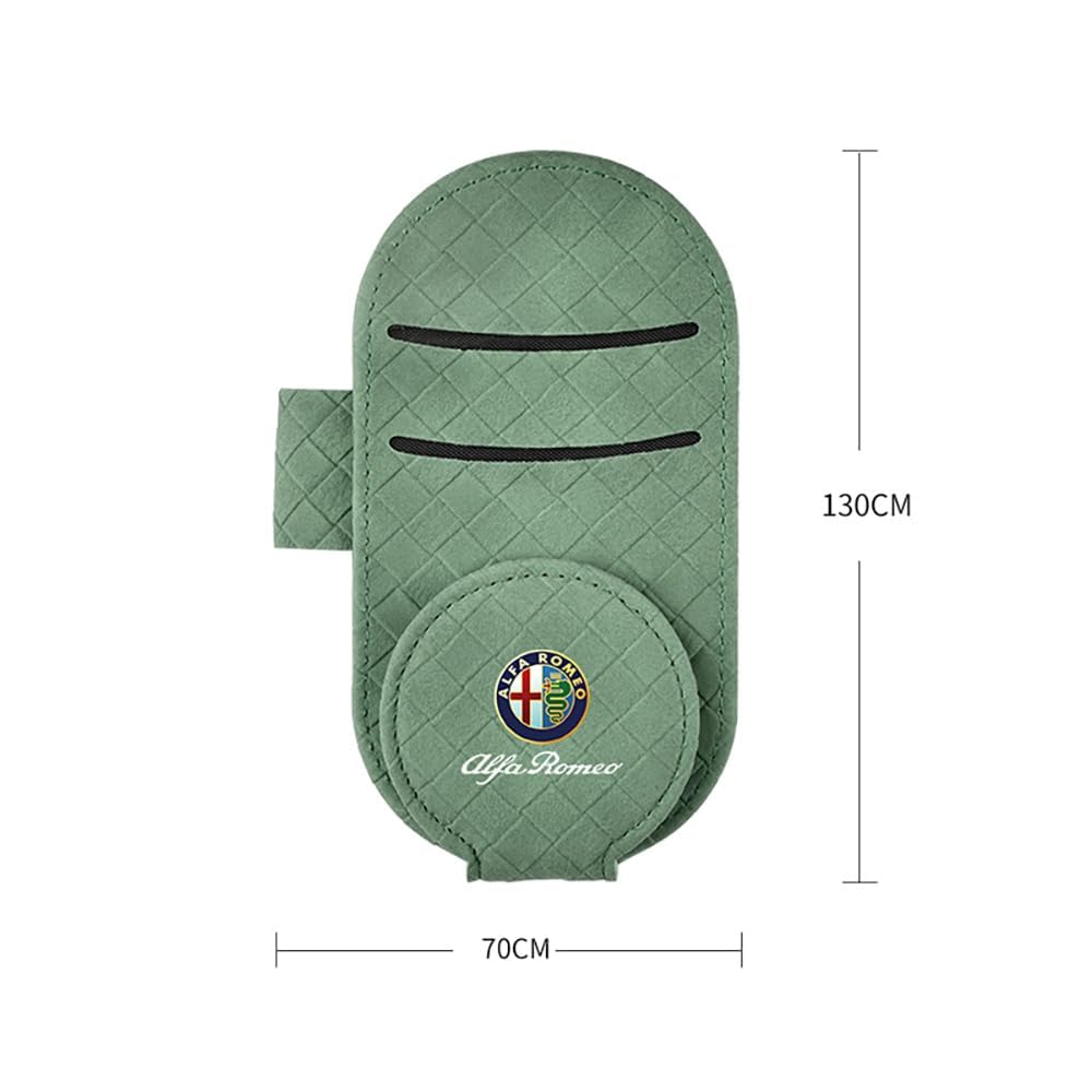 Porta Occhiali Per Auto Alfa Romeo - Organizer Da Tetto Per Giulia, Stelvio E Modelli - Foto 6