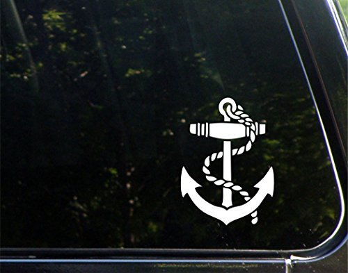 Betta946xton Anchor Car Stickers Funny Bumper Stickers Novelty for Cars Windows Truck Laptop Vinyl Decal Stickers 6 x 8