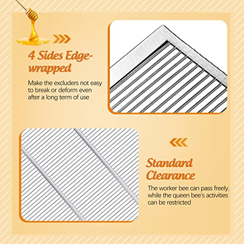 4-Pcs-Metal-Queen-Excluder-for-10-Frame-Hive-Metal-Queen-Bee-Excluder-Separates-Queen-Bees-from-Honey-Beekeeping-Tools-Beekeeping-Supplies-2008-x-1614-Inch