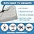 Outdoor TV Cover 40, 42, 43 inch - WITH FRONT FLAP - Weatherproof, Waterproof protection, Soft Interior, With Bottom cover - Gray