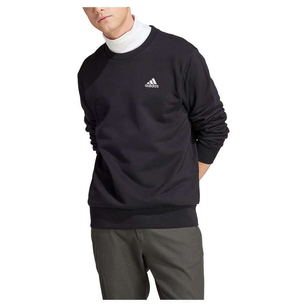 Adidas Hombre Essentials FEELCOZY Fleece Sweatshirt — view 9
