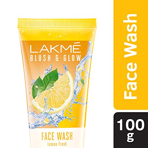 Image of LAKME Absolute Perfect Radiance Cream Skin lightening /Brightening Night Creme, 50g and Blush & Glow Facewash, Lemon Fresh, 100g