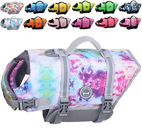 VIVAGLORY Rip Stop Dog Life Vest