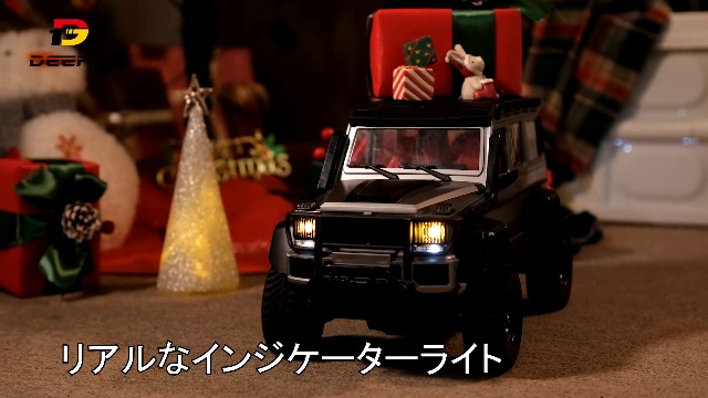 DEERC MN-86S ラジコンカー 4WD LED付き 2.4GHz