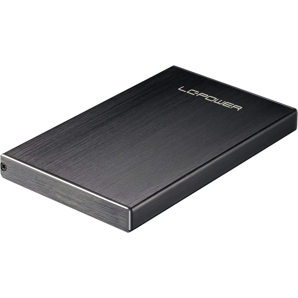 LC-POWER External Enclosure, Aluminium, Multi-Colour, 0