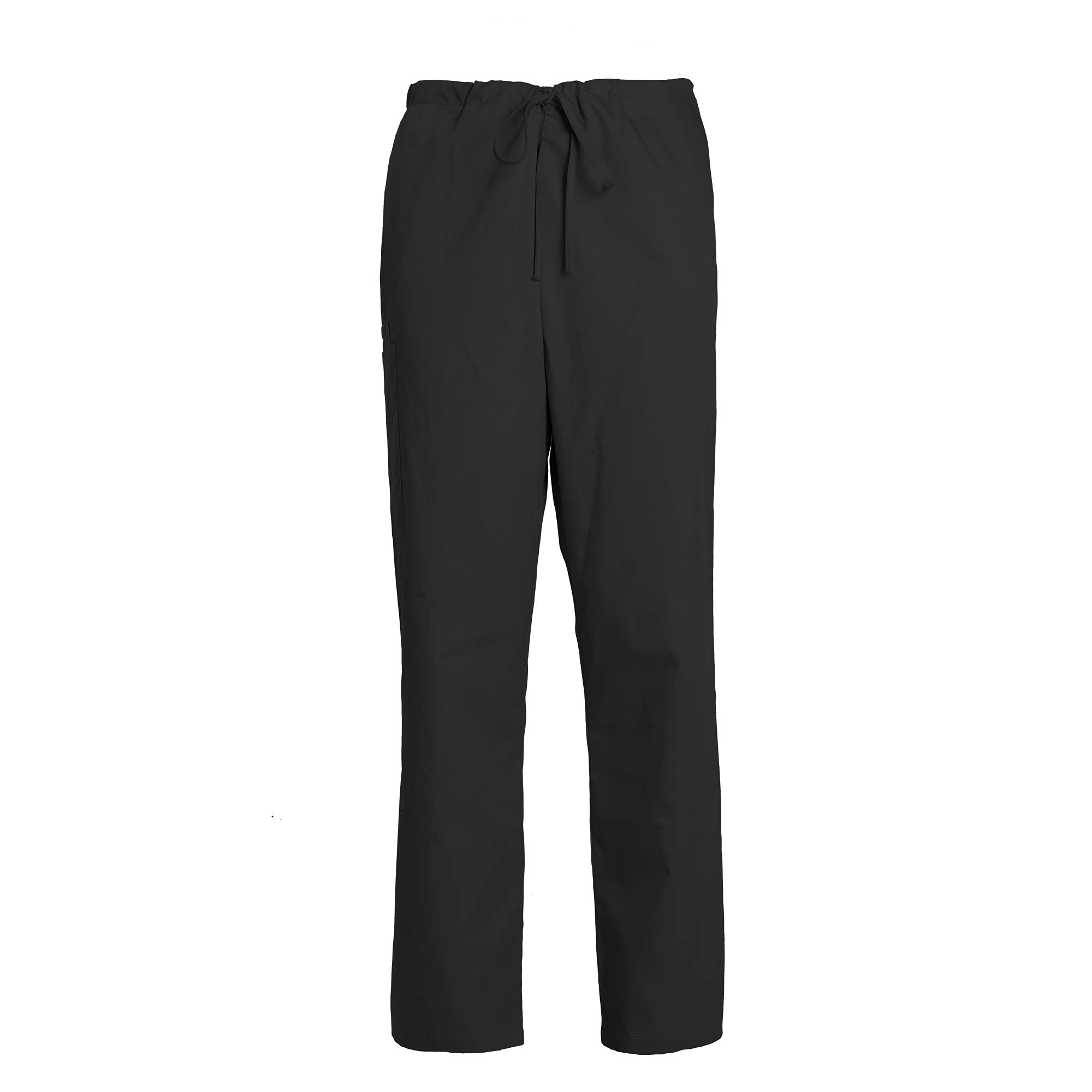 Tailor's Women's Black Scrub Trousers Drawstring Cargo Scrub Pants