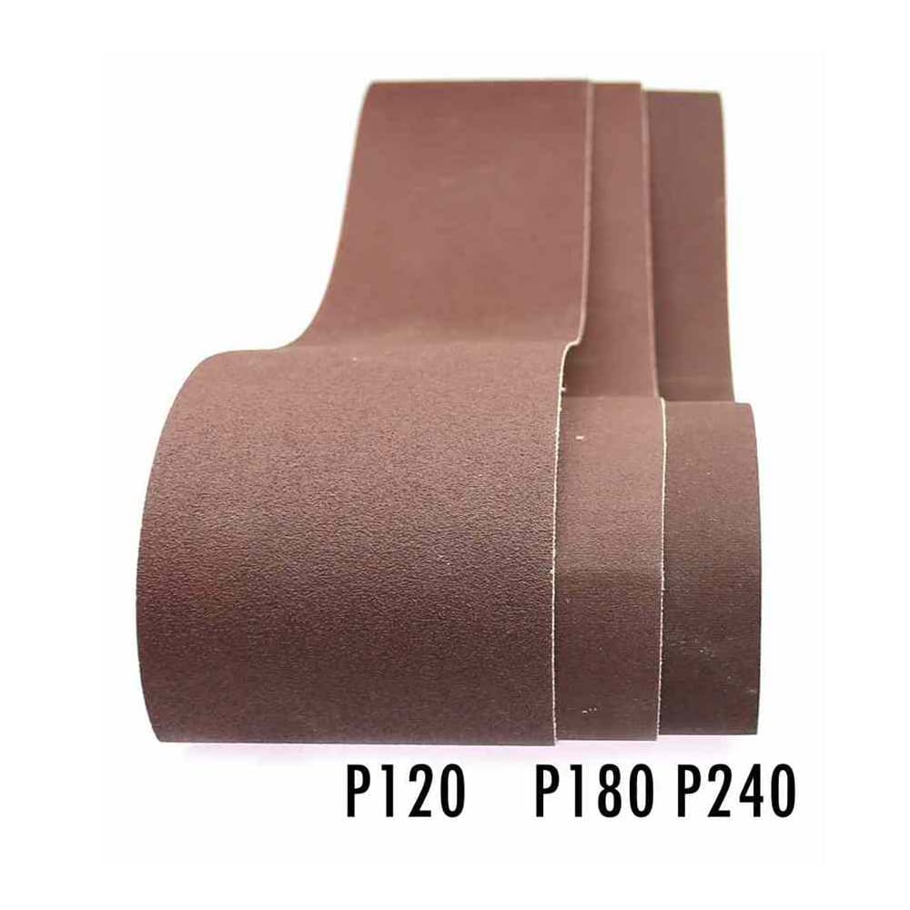 5pcs 4"x36" Sanding Belts, Abrasive Screen Band 36x4 Inch Dry Sanding Belt for Wood Soft Metal Grinding Polishing (Color : P100, Size : 36x4 inch)