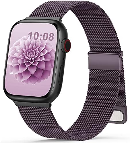 Ersatzarmband für Apple Watch Armband 40mm 41mm 42mm 44mm 38mm 45mm 46mm 49 | Metall Einstellbar Magnetisch Edelstahl Armbänder für iWatch SE 3 2 1 Ultra Series 12 11 10 9 8 7 6 5