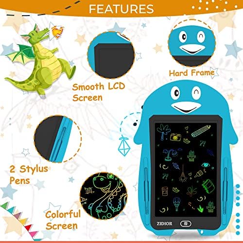 LCD Writing Tablet Kids 8.5 inch - Portable LCD Drawing Tablet for Kids, Colorful Doodle Drawing Pad Etch a Sketch, Learning Educational Toy Boys Girls - Birthday for Kids 3 4 5 6+ Years