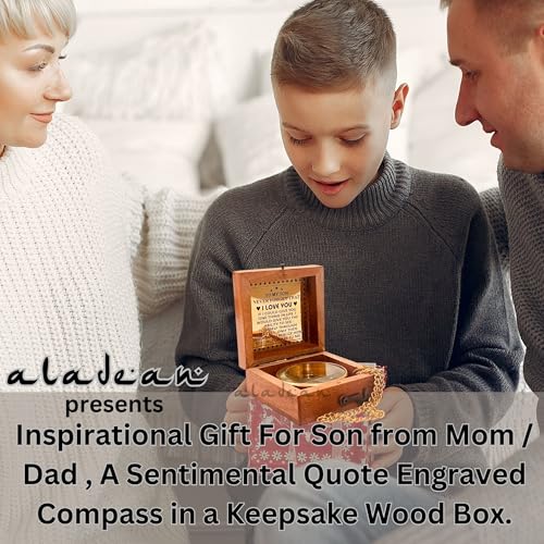 Brújula de Latón 2" | Regalo Significativo para Hijo miniatura 3